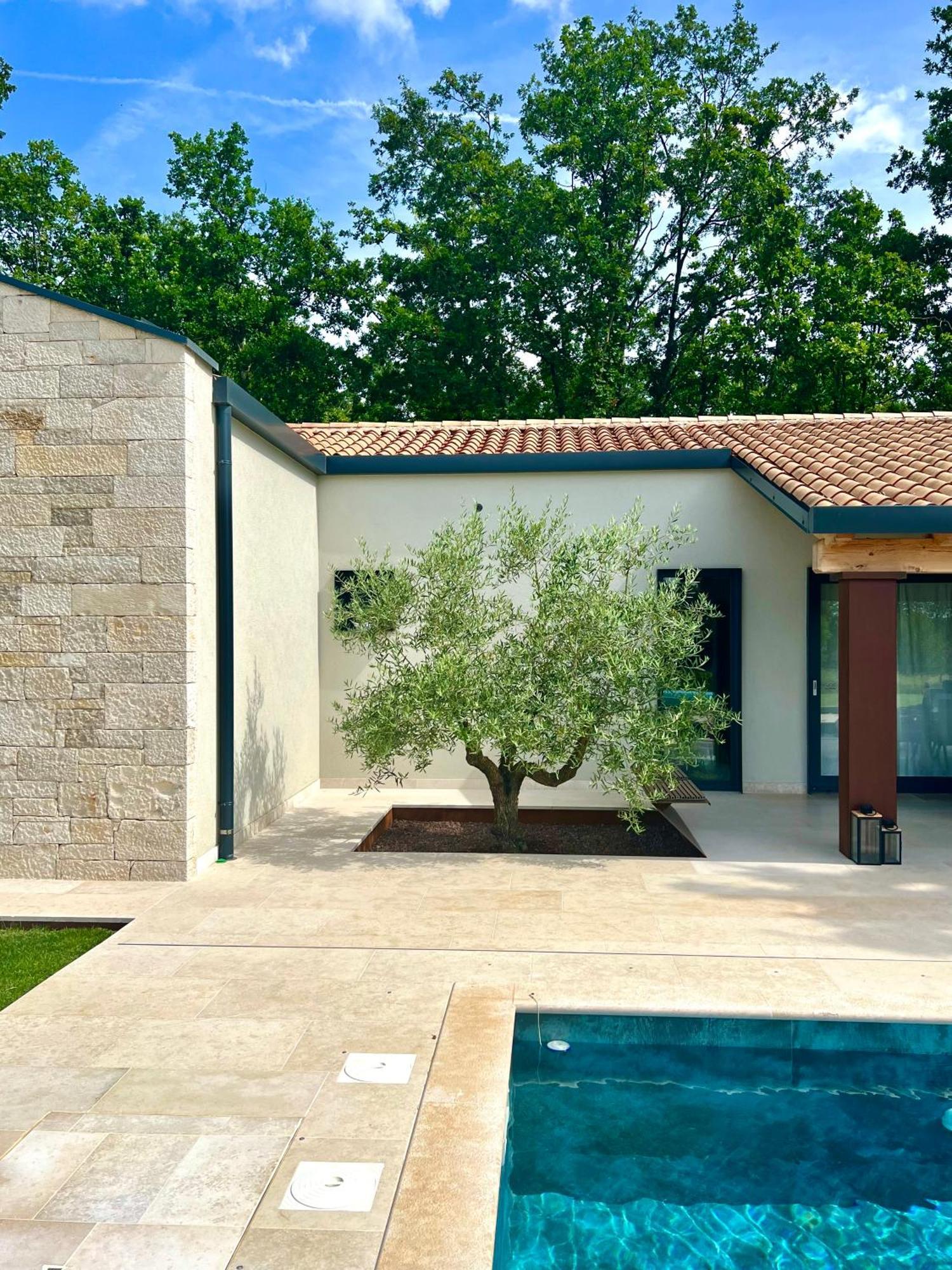 Willa Casa Bosca With Heated Pool Sveti Petar u Sumi Zewnętrze zdjęcie
